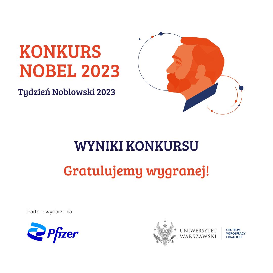 wyniki konkursu nobel 2023
