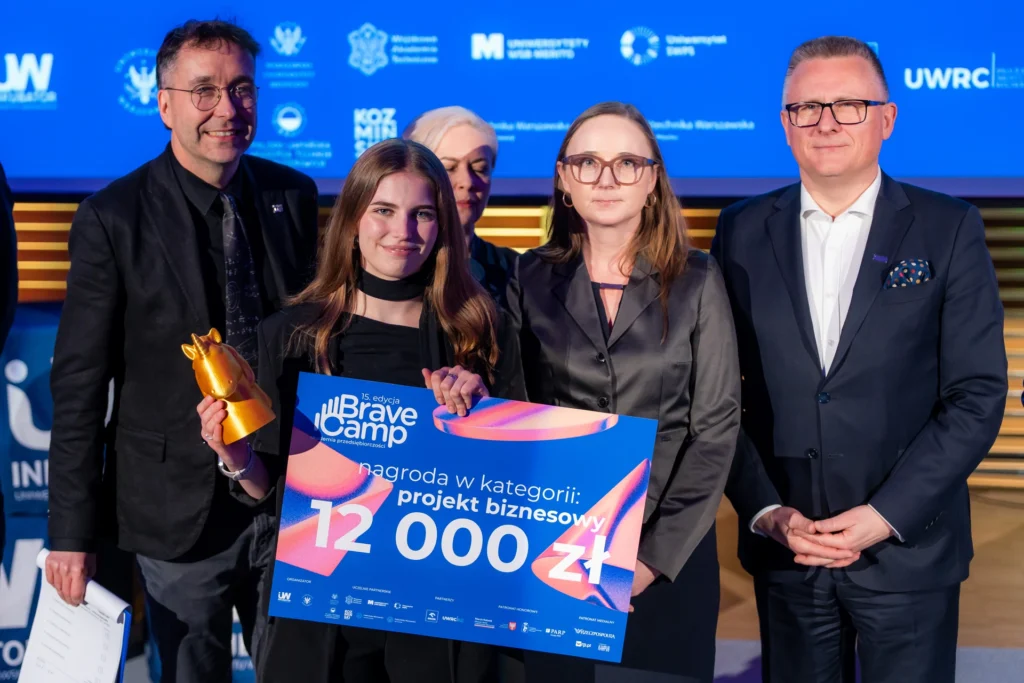 Gala 15. edycji BraveCamp Inkubatora UW