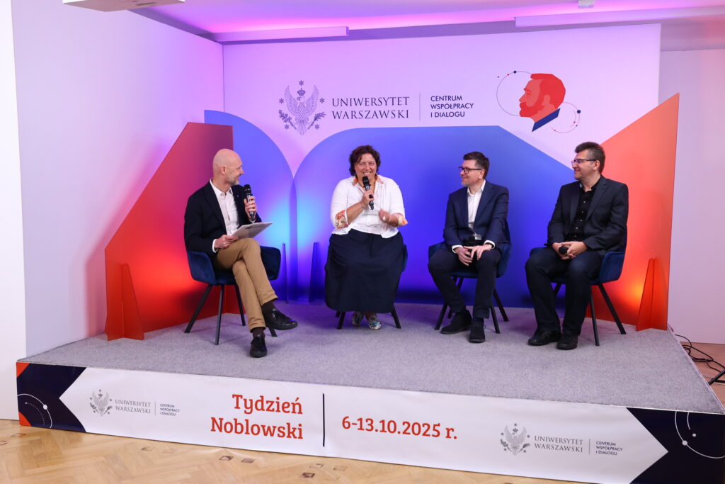 Tydzień Noblowski 2025. 13.10.2025. Fot. Krystian Szczęsny
