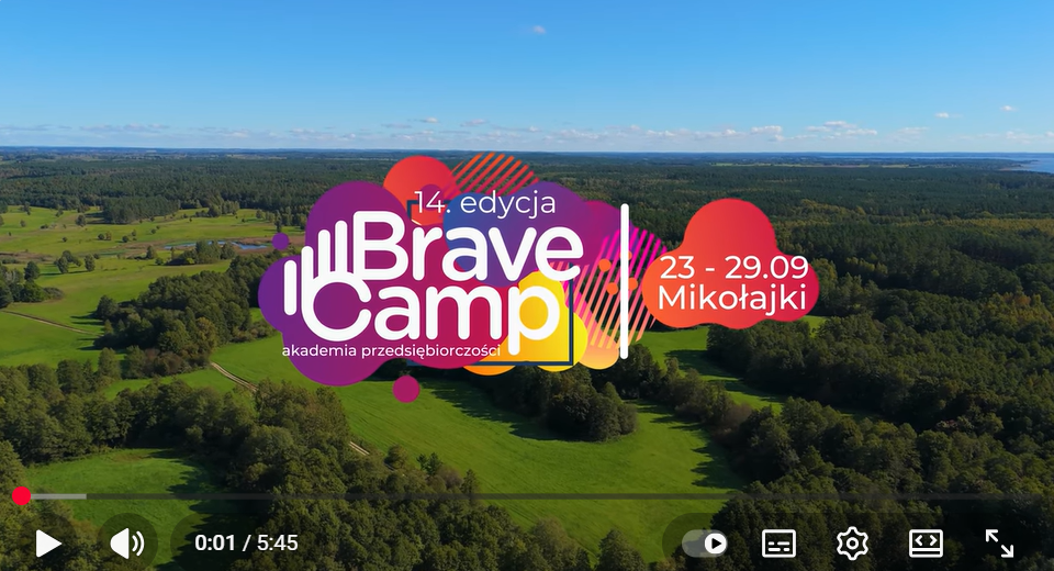 14. edycja Akademii Przedsiębiorczości BraveCamp