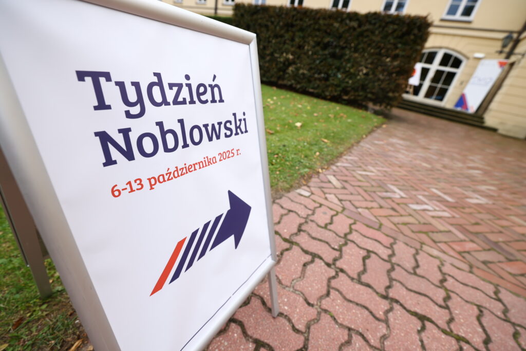 Tydzień Noblowski 2025. 6.10.2025. Fot. Krystian Szczęsny.