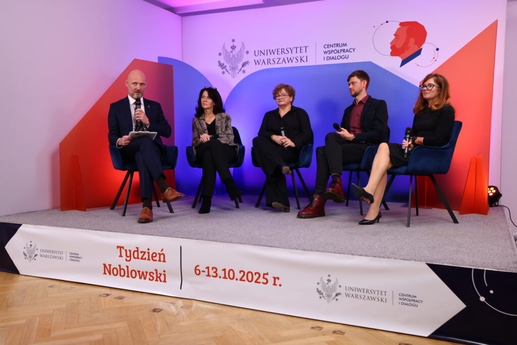 Tydzień Noblowski 2025. 6.10.2025. Fot. Krystian Szczęsny.