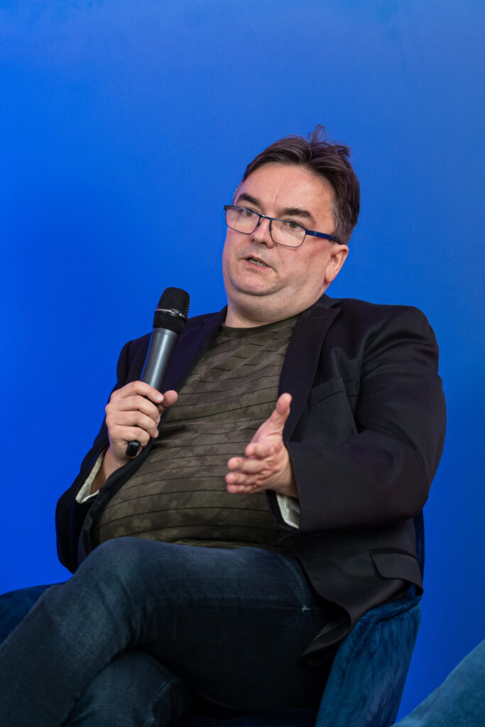 Tydzień Noblowski 2025. Dr Łach. 7.10.2025. Fot. Krystian Szczęsny.