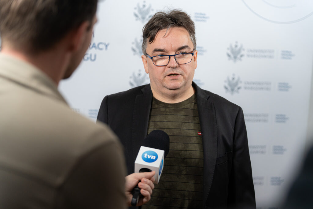 Tydzień Noblowski 2025. 7.10.2025. Dr Łach. Fot. Krystian Szczęsny.